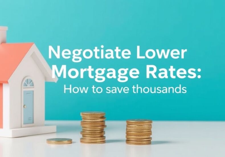 How to Negotiate a Lower Mortgage Rate