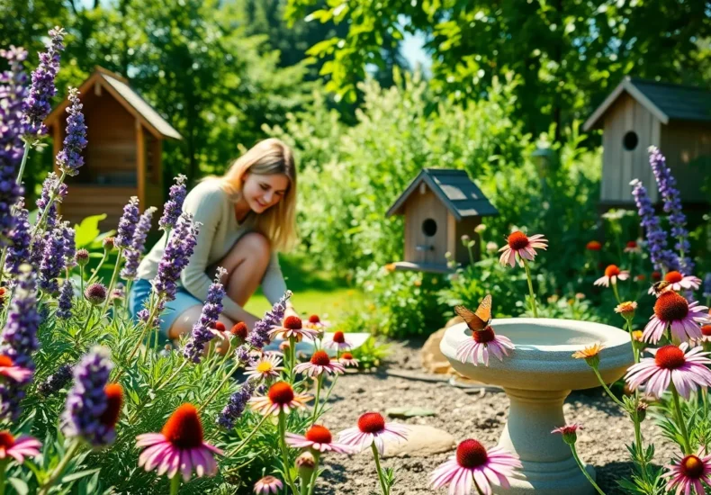 Creating a Wildlife-Friendly Garden: Attracting Birds, Bees, and Butterflies